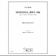 シンフォニア・BWV106 (バッハ) (金管五重奏)【Sinfonia, BWV 106】