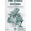 マリンバのための2つのエチュード（ロレーヌ・グッドリッチ・アービン）【Two Etudes For Marimba】