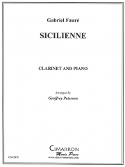 シチリアーノ （ガブリエル・フォーレ）（クラリネット+ピアノ）【Sicilienne】