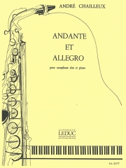 アンダンテとアレグロ（アンドレ・シャイユー）（アルトサックス+ピアノ）【Andante et Allegro】