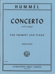 トランペット協奏曲・変ホ長調（ヨハン・ネポムク・フンメル）（トランペット+ピアノ）【Concerto in Eb major】