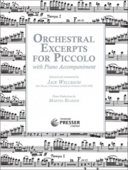 ピッコロのためのオーケストラからの抜粋 (ピッコロ+ピアノ）【Orchestral Excerpts for Piccolo】