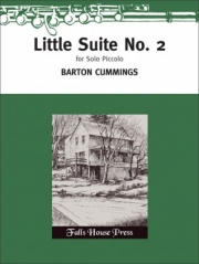 小組曲・No.2（バートン・カミングス）  (ピッコロ+ピアノ）【Little Suite No. 2 for Solo Piccolo】