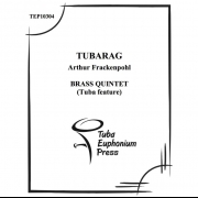 テューバ・ラグ (アーサー・フラッケンポール) (金管五重奏)【Tubarag】