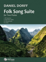 民謡組曲  (ダニエル・ドーフ）(フルート二重奏)【Folk Song Suite】