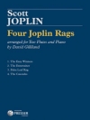 4つのジョプリン・ラグ  (スコット・ジョプリン）(フルート二重奏+ピアノ)【Four Joplin Rags】