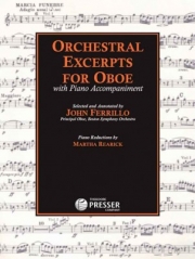 オーボエのためのオーケストラからの抜粋（オーボエ+ピアノ）【Orchestral Excerpts for Oboe】