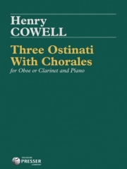 3つのオスティナート （ヘンリー・カウエル）（オーボエ+ピアノ）【3 Ostinati】