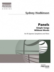 パネル （シドニー・ハドキンソン）（ソプラノサックス+ピアノ）【Panels】