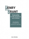 協奏曲（ヘンリー・ブラント）（アルトサックス+ピアノ）【Concerto for Alto Sax and Orchestra】