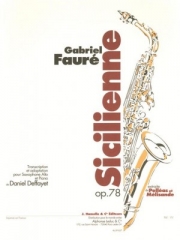 シシリエンヌ・Op.78 (ガブリエル・フォーレ)（アルトサックス+ピアノ）【Sicilienne Op.78】