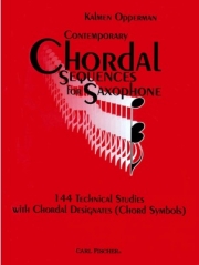現代的コード進行法（カルメル・オッパーマン）（アルトサックス）【Contemporary Chordal Sequences for Saxophone】