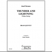 サンダー・アンド・ライトニング・ポルカ (ヨーゼフ・シュトラウス) (金管五重奏)【Thunder and Lightning Polka】