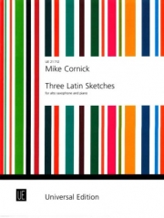 3つのラテンスケッチ（マイク・コーニック） (アルトサックス+ピアノ）【Three Latin Sketches】