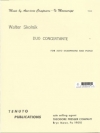 デュオ・コンチェルタンテ（ウィリアム・プレッサー）（アルトサックス+ピアノ）【Duo Concertante】