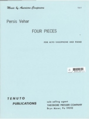 4つの小品（ペルシス・ヴェハール）（アルトサックス+ピアノ）【4 Pieces】
