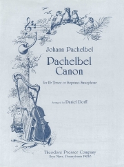 パッヘルベルのカノン（ヨハン・パッヘルベル） (テナーサックス+ピアノ）【Pachebel Canon】