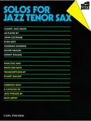 ジャズ・テナーサックスのためのソロ曲集（テナーサックス）【Solos for Jazz Tenor Sax】