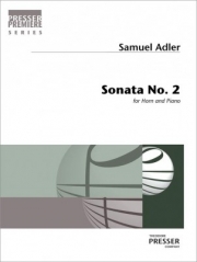 ソナタ・No.2（サミュエル・アドラー）（ホルン+ピアノ）【Sonata No. 2】