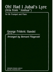 ああ、私にユバルの竪琴があれば！ (ヘンデル)（トランペット+ピアノ）【Oh! Had I Jubal's Lyre (Aria From Joshua)】