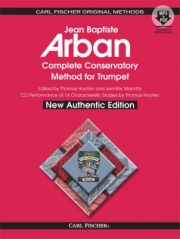トランペット・アーバン教本（ジャン・バティスト・アーバン）（トランペット）【Complete Conservatory Method for Trumpet】