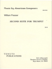 第二組曲（ウィリアム・プレッサー）（トランペット+ピアノ）【Second Suite for Trumpet】