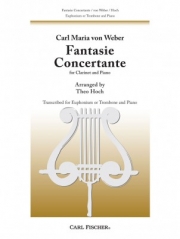 協奏的幻想曲（カール・マリア・フォン・ウェーバー）（トロンボーン+ピアノ）【Fantasie Concertante】
