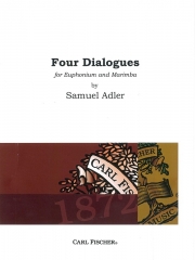 4つのダイアローグ（サミュエル・アドラー）（ユーフォニアム+マリンバ）【Four Dialogues】