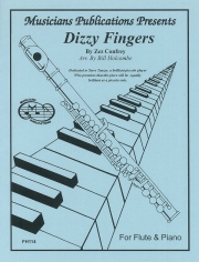 ディジー・フィンガーズ（ゼズ・コンフリー）（フルート+ピアノ）【Dizzy Fingers】