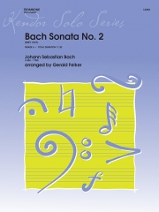 バッハ・ソナタ・No.2 （トロンボーン+ピアノ）【Bach Sonata No. 2 (BWV 1031)】