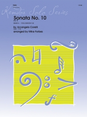 ソナタ・No.10（アルカンジェロ・コレッリ）（テューバ+ピアノ）【Sonata No. 10 (Op. 5)】