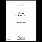 フルートのためのエッセイ（スタン・ペセル）（フルート+ピアノ）【Essay for Flute】