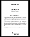 フルートのためのソナタ（バーバラ・ヨーク）（フルート+ピアノ）【Sonata for Flute】