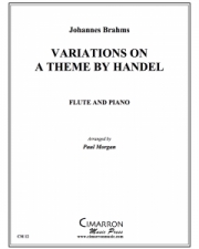 ヘンデルの主題による変奏曲（ヨハネス・ブラームス）（フルート+ピアノ）【Variations on a Theme by Handel】