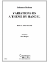 ヘンデルの主題による変奏曲（ヨハネス・ブラームス）（フルート+ピアノ）【Variations on a Theme by Handel】