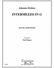 インテルメッツォ・ト短調（ヨハネス・ブラームス）（フルート+ピアノ）【Intermezzo in G Minor】