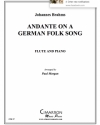 ドイツ民謡によるアンダンテ（ヨハネス・ブラームス）（フルート+ピアノ）【Andante on a German Folk Song】