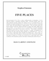 ファイブ・プレース（スティーブン・エモンズ）（クラリネット+ピアノ）【Five Places】