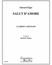 愛の挨拶（エドワード・エルガー）（クラリネット+ピアノ）【Salut d'Amour】