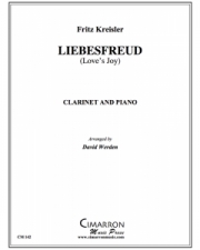 愛の喜び（フリッツ・クライスラー）（クラリネット+ピアノ）【Liebesfreud (Love's Joy)】