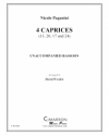 4つのカプリス（ニコロ・パガニーニ）（バスーン）【4 Caprices】