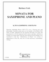 ソナタ（バーバラ・ヨーク）（アルトサックス+ピアノ）【Sonata for Saxophone】