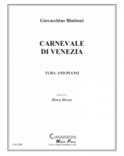 ヴェニスの謝肉祭（ジョヴァッキーノ・ビンボーニ）（テューバ+ピアノ）【Carnevale di Venezia】