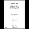 シャコンヌ（バッハ）（テューバ+ピアノ）【Chaconne】