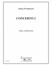 協奏曲・No.2（ジェイムズ・ウッドワード）（テューバ+ピアノ）【Concerto 2】