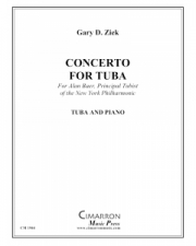 テューバ協奏曲（ゲイリー・ジーク）（テューバ+ピアノ）【Concerto for Tuba】
