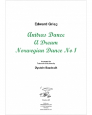 グリーグ・コレクション（エドヴァルド・グリーグ）（テューバ+ピアノ）【Grieg Collection (Anitras Dance-A Dream-Norwegian Dance nr】