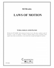ロー・オブ・モーション（B.J.ブルックス）（テューバ+ピアノ）【Laws of Motion】