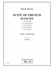 フランス舞曲組曲（マラン・マレ)（テューバ+ピアノ）【Suite of French Dances】