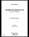 テンポ・ディ・メヌエット（フリッツ・クライスラー)（テューバ+ピアノ）【Tempo di Minuetto】
